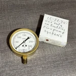 Marsh Instrument Company Pressure Gauge Water 0-300 Psi / 34693-3 Or W0410. Fixed Price $25.50.