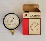 Ametek New Nos Vintage U.s.gauge 1/2" Pressure "heavy Duty" Usg Lot Of. Fixed Price $47.26.