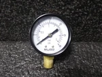 Miljoco P2008L03 2" Lower Pressure Gauge BAR1/4NPTLM(MK). Fixed Price $15.00.