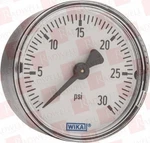 Wika 4253272 Pressure Gauge 2" Dial 0-30 Psi Brass Wetted New. Fixed Price $18.39.