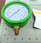 Dial 300 Psi Pressure Gauge 1/4 Npt Lower Green Abs Dual Scale 4EFH6 C1S2. Fixed Price $29.50.