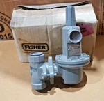 Emerson Fisher 1" High Pressure Regulator 627-492 Fnpt 3/8" Port 5-20 Psi. Fixed Price $344.19.