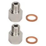 Sender Adapter 2 Pcs 1/8 Npt Female To M10 Thread Pressure Gauge Part. Fixed Price $24.99.