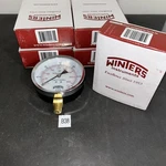 (5) Winters PEM222LF Pressure Gauge, To 60 Psi, In. 1/4NPT (new Boxes). Fixed Price $95.00.