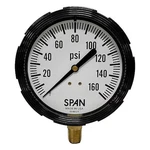 Span LFS310-160-PSI-G-QC-CERT Industrial Pressure Gauge, 1/4 Npt, Bottom. Fixed Price $92.79.