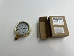 Noshok 25-300-3000-PSI-MIP 1/4 Npt Bottom Conn, 2.5 Brass Case Gauge 40 Filled. Fixed Price $122.43.