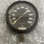 Vintage Ashcroft 2000 Psi Water Pressure Gauge Amp 6333 *20 Lb. Subd.. Fixed Price $71.24.
