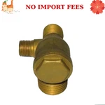 1/2 In. 90 Degree Left Check Valve Air Compressor Heavy Duty Genuine Part. Fixed Price $7.65.