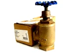 New Nibco T-301-W Trim And Angle Valve Bronze Size 2 T301W. Fixed Price $400.00.
