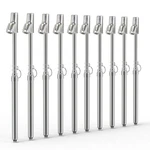 Silver Double Head Tire Pressure Gauge 10PCS 10-150 Psi Fit For Trucks Cars Suvs. Fixed Price $84.63.
