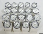 19 Robertshaw Marshall Town A205-01 2" Air Pressure 0-30 Psi Gauges. Fixed Price $150.00.