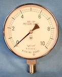 Nishino 31894 Pressure Gauge M/n: SUS-304 Range: 10 KGF/CM2 4" Face. Fixed Price $20.00.