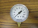 Ashcroft 2-1/2" Pressure Gauge 0-100 Psi 25W3000 02L #100. Fixed Price $24.99.