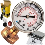 Glycerin Filled Water Pressure Gauge Kit. Fixed Price $31.19.