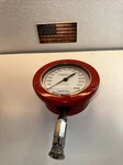 Perma-cal Industries 0-1500 Psi Pressure Gauge 6" Red 101FTM12R21 Cage 59018. Fixed Price $100.00.