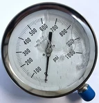 Pic 4501-SC-2LM-GF Pressure Gauge 0-1000 Psi 4.5" Dial 1/2" Npt Glycerin Filled. Fixed Price $44.95.