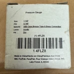 New Open Box Lot Of 5 Grainger 4FLZ8 Pressure Gauge 0-160PSI 1/8 Npt. Fixed Price $100.00.