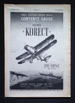 Original 1940 Advert Korect Depth Gauge Co. Ltd Fairey Albacore Contents. Fixed Price $20.17.