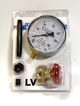 Lansdale Valve Gauge Kit Air Water Plastic Black Trim 3.5" 100-325-00780. Fixed Price $29.99.