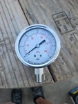 Grainger 4CFH2A Pressure Gauge 1/4IN Npt 0-30PSI. Fixed Price $30.00.