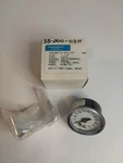 Ashcroft Gauge, 15W1001TH, 1/2" Face, 0/60PSI, 1/8"NPT, Panel Mount, Nib. Fixed Price $18.38.