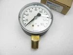Wika 4253141 2.5" 111.10 Series Utility Gauge 1/4" Npt Lower Mount 160 Psi. Fixed Price $13.49.