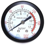 Meetoot Air Pressure Gauge 2" Dial, Center Back Mount, 1/4" Male Npt. Fixed Price $15.84.