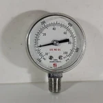 Span Pressure Gauge Male -30-0-100 Psi Stainless Steel 2". Fixed Price $22.99.