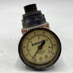 Wilkerson 0-160PSI 0-11 Bar Gauge 077-02 W/ Fitting. Fixed Price $19.99.