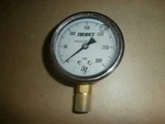 Metal Trerice Pressure Gauge 52-2989 To 300 Psi Fluid Filled X 1/4" Mip. Fixed Price $18.99.
