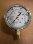 (lot Of 2) Dynamic Fluid Components 1500 Psi Gauge CF1P-100A. Fixed Price $32.00.