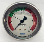 Wika 30158529 Oil-filled Pressure Gauge 0-6BAR. Fixed Price $45.40.