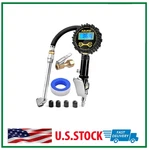 Azuno Digital Tire Inflator With Pressure Gauge, 200 Psi Heavy Duty Air Compress. Fixed Price $34.99.