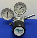 Byrne Specialty Gases Control Regulator 2123301-580 With Gauges. Fixed Price $45.00.