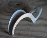 Bridgeport 907 2-1/2" 1-HOLE Rigid Pipe Strap. Fixed Price $19.00.