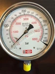 Ag 837-1 Pressure Gauge Liquid Filled 600 Psi 6" Diameter New In Box. Fixed Price $30.00.