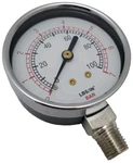 Binks 83-1355 2-1/2" Air Pressure Gauge 0-100PSI 1/4" Npt Bottom Port. Fixed Price $79.95.