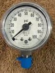 Ametek 100# Stainless Pressure Gauge 148957. Fixed Price $15.00.