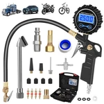Digital Tire Pressure Gauge With Inflator 250 Psi, Heavy Duty 360 Air Chuc. Fixed Price $49.79.