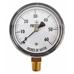 Kodiak Controls KC25-60H2O 2-1/2 0-60 Water Column Gauge. Fixed Price $72.01.