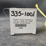 Dynamic Fluid Components DCI-20 Serv Gauge W/60PSI Filter Bypass 49069. Fixed Price $20.00.