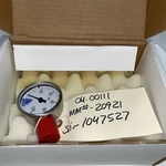 Anderson Instrument Gauge 0.75" Tc Left Mount 0-100 2.5" Dial No Fill Pressure. Fixed Price $115.60.