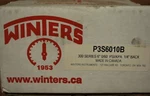 Winters P3S6010B, 300 Series 6" 0/60 Psi/kpa 1/4" Back, Aluminum Dual Scale. Fixed Price $55.27.