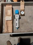 New 1PCS Festo LFR-1/2-D-MIDI Npt 00173769 Filter Regulator With Pressure Gauge. Fixed Price $62.95.