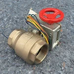 Victaulic Firelock 728 2" Npt Standard Port Ball Valve W/ Supervisory Switch. Fixed Price $127.95.