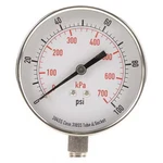 Commercial Pressure Gauge, 100 Psi, 3 1/2 In Dial, 1/4 Npt, Bottom. Fixed Price $38.69.