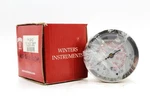 Winter's Stainless Steel Liquid Filled Pressure Gauge - PFQ912 Original Box. Fixed Price $75.00.