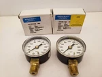 Ashcroft 20W1005-H-02L-200# Gauge, 2" Steel, 1/4" Npt Lower Brass (lot 2) Nib. Fixed Price $17.95.