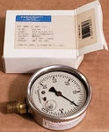 Ashcroft Glycerine Filled New Stainless Steel Case Gauge 631008AL02LVAC. Fixed Price $16.14.