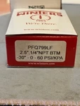 Winters PFQ799LF Pfq-lf Series (lead-free) 2.5" 30"/0/60 Psi/kpa 1/4" Lm. Fixed Price $45.00.